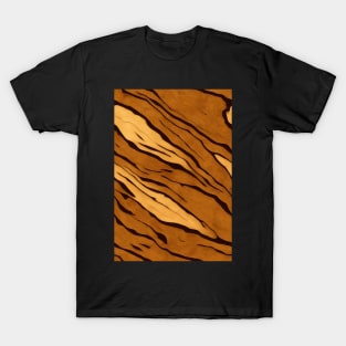 Wood pattern, a perfect gift for any woodworker or nature lover! #46 T-Shirt